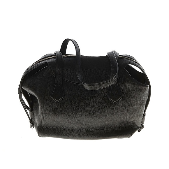 Tory Burch Black Satchel with Red Accent - Picture 3 of 3